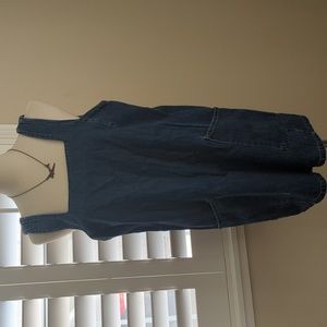 Denim pull over dress